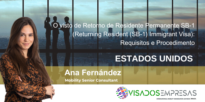 Visto de retorno de residente permanente SB-1 Visados Empresas